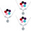 3Pcs Essential Oil Diffuser Choker Aromatherapy Locket Chain Necklace 6