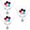 3Pcs Essential Oil Diffuser Choker Aromatherapy Locket Chain Necklace 7