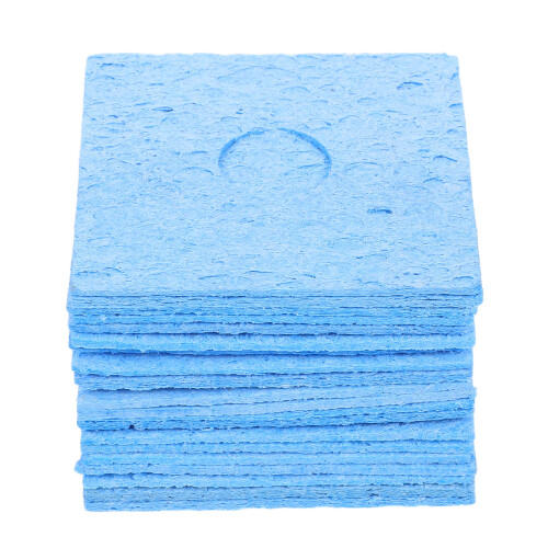 80 Pcs Soldering Iron Sponge For Solder Tip Cleaning And Maintenance 1
