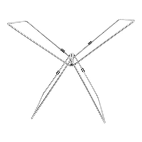 2Pcs Foldable Camping Cooler Stand Heavy Duty Stainless Steel Portable