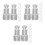 24 Pcs Pressure Cooker Float Valve Replace Floater Sealer Parts 9