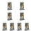 8Pcs Standing Flip Menu Display Holder A6 PVC Tabletop Sign Stand 5