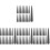 120 Pcs Punk Metal Spikes For Diy Craft 2