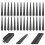 120 Pcs Punk Metal Spikes For Diy Craft 9
