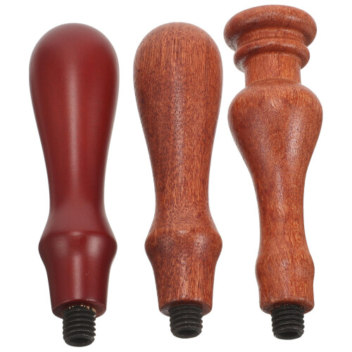 9 Pcs Wax Seal Stamp Handles Replacement Wooden 1