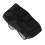 Large Capacity Black Sofa Armrest Storage Bag with 14 Pockets, Waterproof Bedside Organizer 14