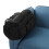 Large Capacity Black Sofa Armrest Storage Bag with 14 Pockets, Waterproof Bedside Organizer 8