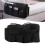 Large Capacity Black Sofa Armrest Storage Bag with 14 Pockets, Waterproof Bedside Organizer 13