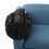 Large Capacity Black Sofa Armrest Storage Bag with 14 Pockets, Waterproof Bedside Organizer 10