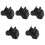 5Pcs Hard Hat Flashlight Holder Mount Clip Accessory 5
