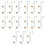 15Pièces Crochets Métal Porte Résistants Usage 7