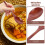 15 Pcs Wood Soup Spoons Long Handle Mixing Eating Spoons 8
