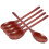 15 Pcs Wood Soup Spoons Long Handle Mixing Eating Spoons 2