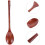 15 Pcs Wood Soup Spoons Long Handle Mixing Eating Spoons 5