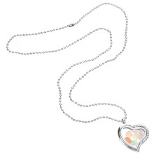 Photo Necklace Heart Locket Jewelry Gift For Birthday Valentine