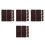 40 Pcs Belt Keepers Strap Organizer For Wide Belts And Backpack Straps 5