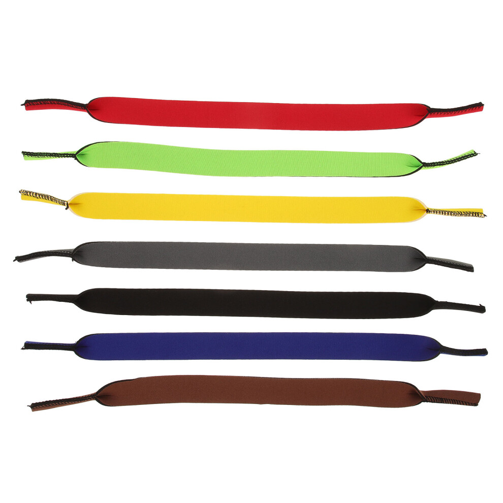 Villcase 7Pcs Swimming Goggles Fixed Chains Eyeglasses Straps For Swimming