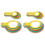 4 Sets Fruit Measuring Tools Gauge Pear Circles 4