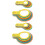 4 Sets Fruit Measuring Tools Gauge Pear Circles 7