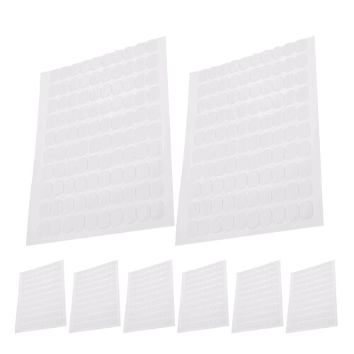 2400 Pcs Double Sided Adhesive Dots Clear Removable For Wall Hanging 1