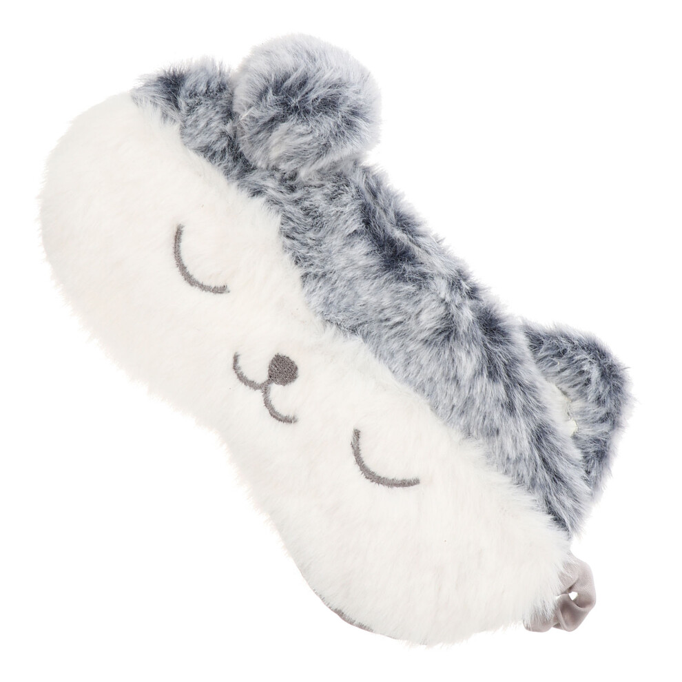 Aboofan 2 Pcs Plush Animal Eyeshade Sleeping Mask