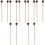 14 Pcs Marimba Hammers Maple Drumsticks Premium Mallets For Marimba 5