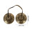 1Pc Handmade Copper Meditation Cymbal Bell Buddhist Gift Supply 11