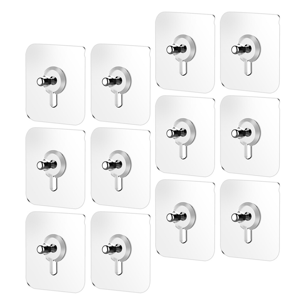 50Pcs Self-Adhesive Hanging Screw Sticker Wall Hanger 011171748332