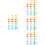 48 Pcs Reusable Silicone Straw Cover Caps For Drinking Straws 8