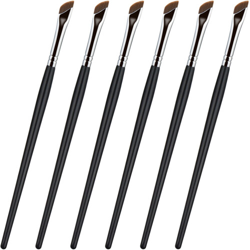 24 Pcs Angled Eyeliner Eye Shadow Concealer Makeup Brush 2