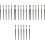 24 Pcs Angled Eyeliner Eye Shadow Concealer Makeup Brush 5