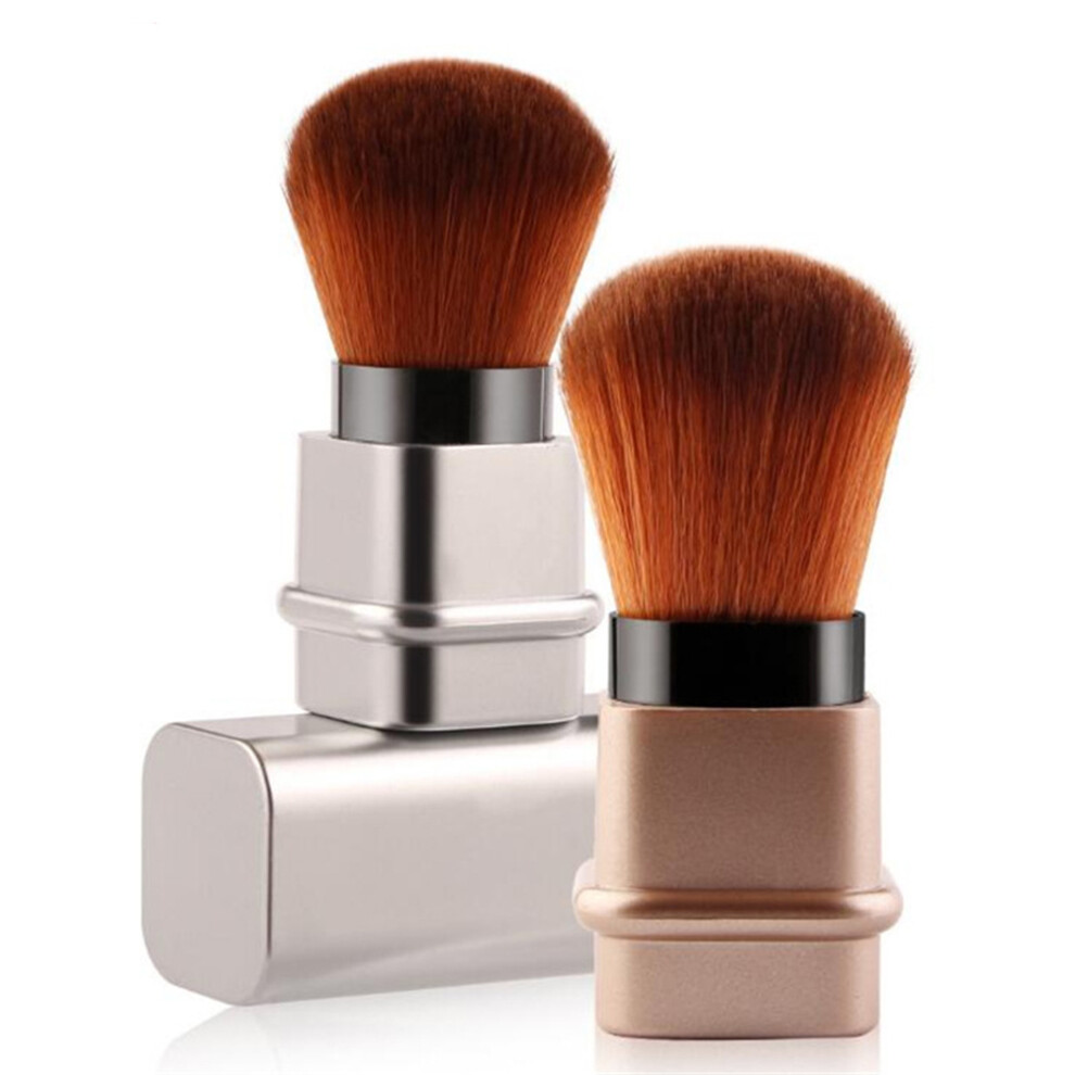 Villcase Silver Foundation Brush Dust Makeup Essential Miss