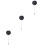 3Pcs Clear Crystal Flower Long Brooch Vintage Suit Accessory 5