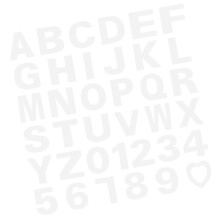 Cake Stencil Templates 37pcs White Pet Safe For Baking Diy