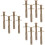 12 Pcs Spring Loaded Plunger Latches For Bed 8