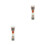 2Pcs 3 Min Smiling Sand Timer For Kids Toothbrush Orange 7