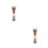 2Pcs 3 Min Smiling Sand Timer For Kids Toothbrush Orange 9