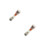 2Pcs 3 Min Smiling Sand Timer For Kids Toothbrush Orange 6