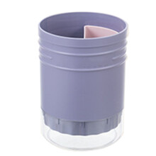 (White) Round Chopstick Drainer Organizer Purple Kitchen Rack