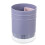 (White) Round Chopstick Drainer Organizer Purple Kitchen Rack 1