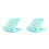 2 Pcs Adjustable Foot Calf Incline Board Workout Tool 8