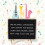 45 Pcs Mini Chalkboards With Support For Table Place Signs 11