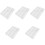 5Pcs Multi-Grid Cutlery Organizer Plastic Utensil Tray 5