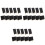 45 Pcs Mini Chalkboards With Support For Table Place Signs 3