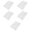 5Pcs Multi-Grid Cutlery Organizer Plastic Utensil Tray 9