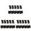 45 Pcs Mini Chalkboards With Support For Table Place Signs 2