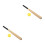 2 Sets Lightweight Baseball Bat Prop With Baseball For Play 8