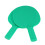 2 Pairs Plastic Table Tennis Bats For Kids Practice Training Green 1