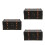 3Pcs Small Wooden Treasure Chest With Lid For Keepsakes Storage 6