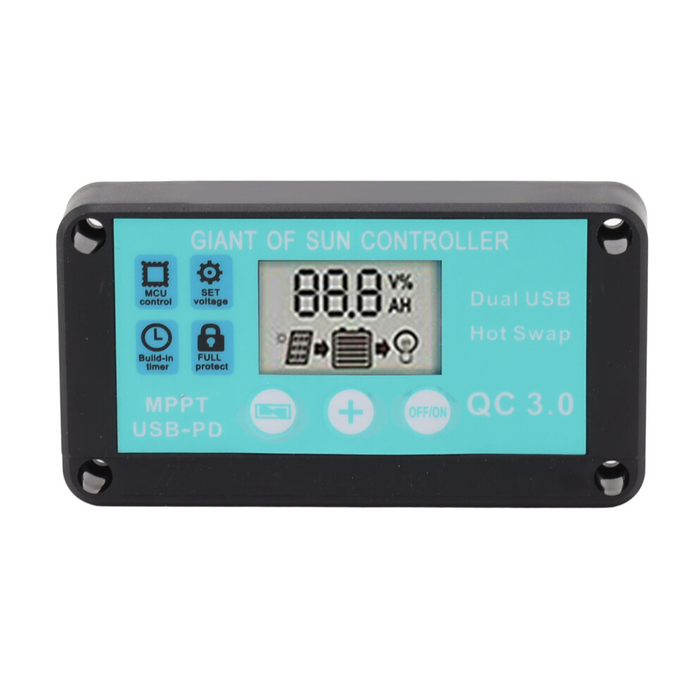 (50A) Solar Charge Controller Dual Usb 12V/24V 50A Fast Charging 609610786009